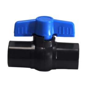 VALVULA ESFERICA (PLASTICA BICAPA)