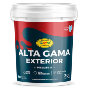Pintura alta gama lavable exterior