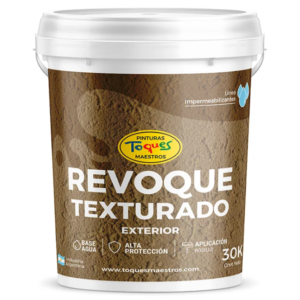 Revoque texturado toques